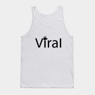 Viral going viral artistic design Tank Top